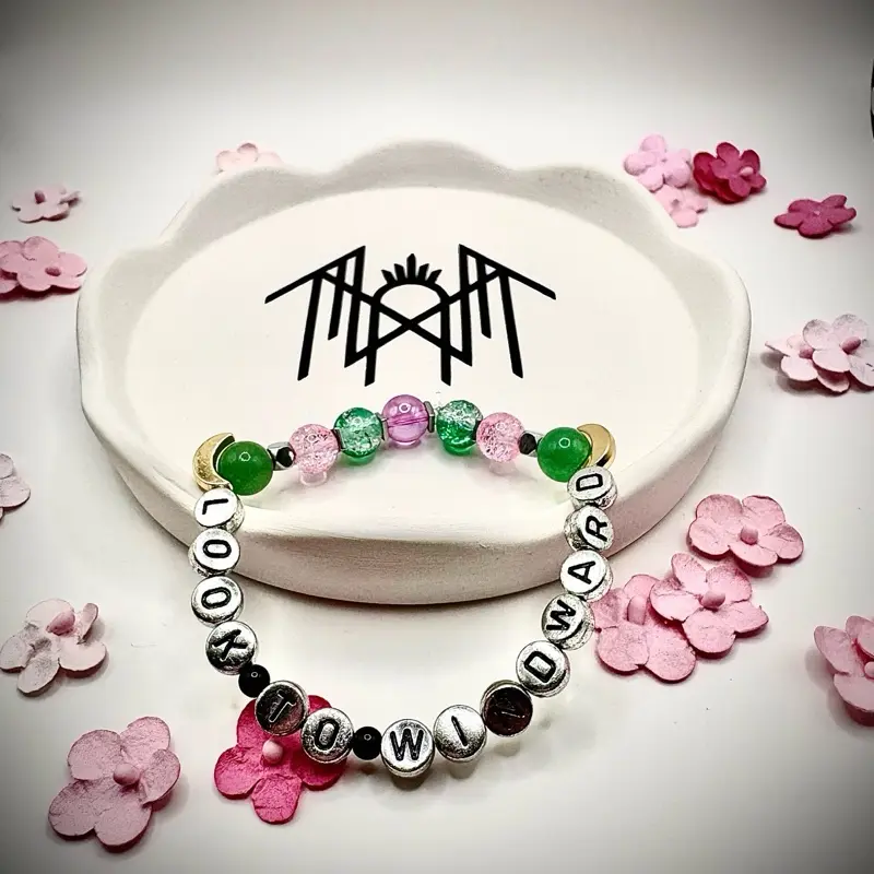 Look to Windward sleep token inspired bracelet