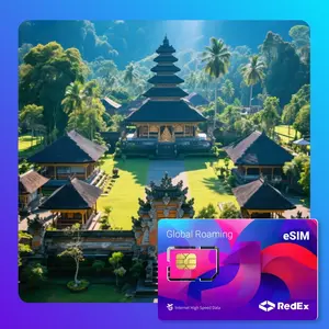 【Indonesia eSIM】 7-30 Days High-Speed Data I 5G/4G Compatible I Same- Day Issuance & Reliable Support I RedexSIM