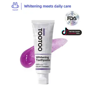 tootoo Whitening Toothpaste : Gentle Stain Removal, Niacinamide Boost 120g TikTokShopHolidayHaul