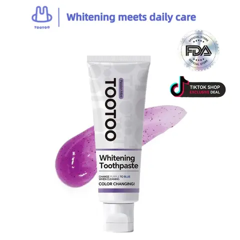 tootoo Whitening Toothpaste : Gentle Stain Removal, Niacinamide Boost 120g TikTokShopHolidayHaul