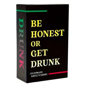 Honest or Play Game Card Game, Party Board Game, Perfect for Parties, Fun Challenges, Ideal for Game Night, Weekend Getaways, Regular Edition