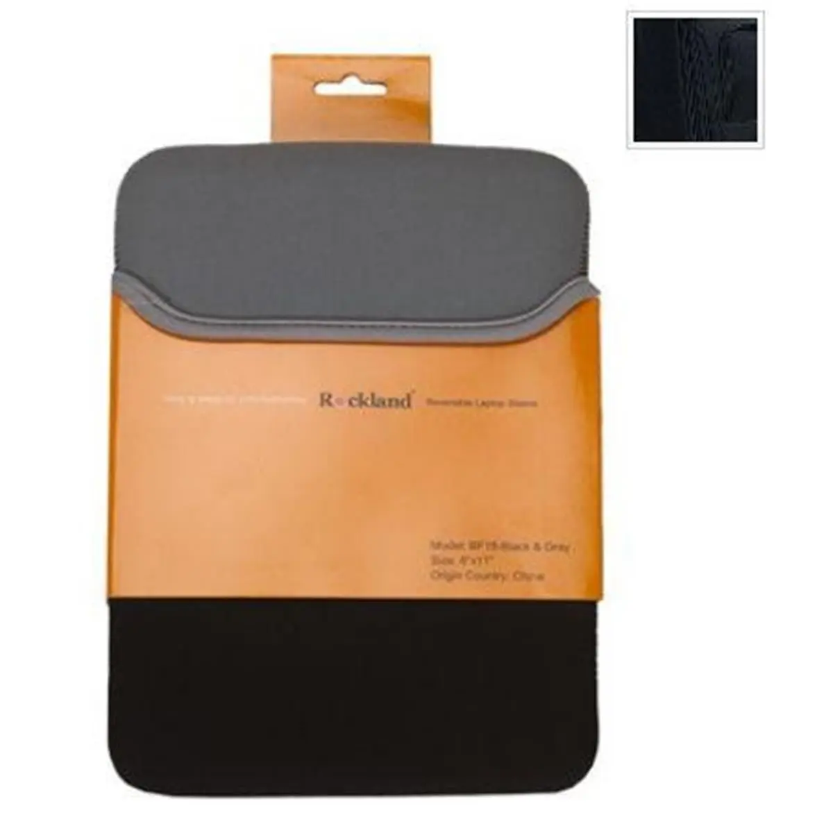 212 MAIN Fox Luggage Slimline Padded Tablet Casing - 8x11" Neoprene iPad Sleeve, Black, Tablet
