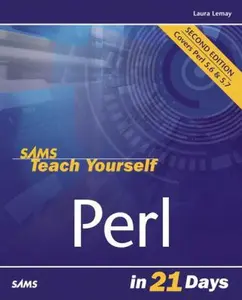 USED-Sams Teach Yourself Perl in 21 Days by Lemay, Laura (Paperback)