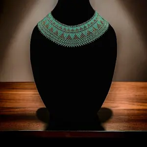 Handmade Mayan Jewelry Mayan Sunrise Necklace