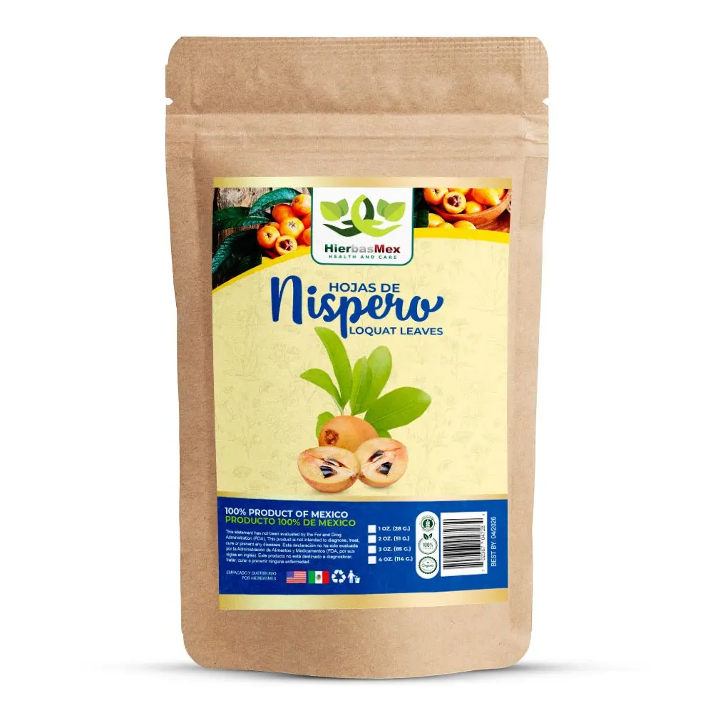 Nispero Herb Herbal Tea 4 oz.-113g Natural Mexican Herb Hierba Wild Crafted