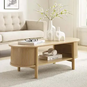 Modway Cadence Coffee Table in Oak