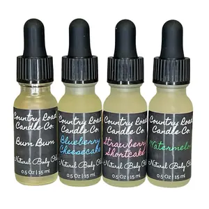 Body Oil 0.5 oz | Natural Moisturizer | Lightly Scented