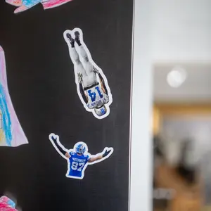 Detroit Lions Magnet Set – Amon-Ra St. Brown + Aidan Hutchinson – Michigan Football Fan Gift – Limited Edition Collector Set