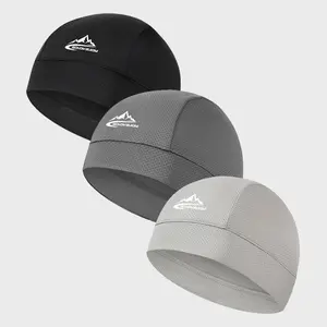 2Pcs/3Pcs Breathable Cycling Helmet Liner Caps | CyclingTok OutdoorTok UPF UV Protection Sweat-Wicking Skull Caps | Unisex Mens Womens for Hiking Running Motorcycle Summer Sports