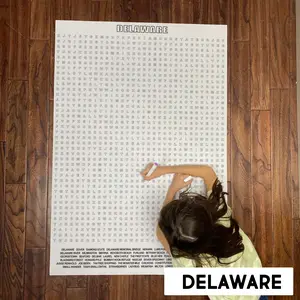 Delaware State Giant Word Search Puzzle