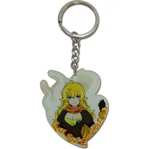 Rwby Ice Queendom - Yang Yellow Color Acrylic Keychain