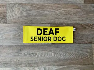 Deaf Senior Dog Leash Sleeve