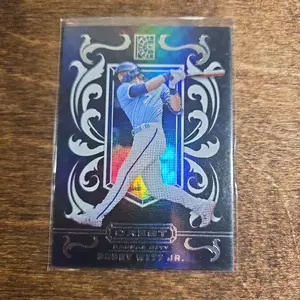 Panini Bobby Witt Jr 2022 C-6 Baseball Trading Card with Unique Design and Player Image