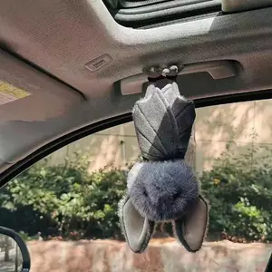 Cute Bat Plush Toy 22cm Soft Stuffed Animal Cartoon Funny Bat Doll Car Decoration Gift