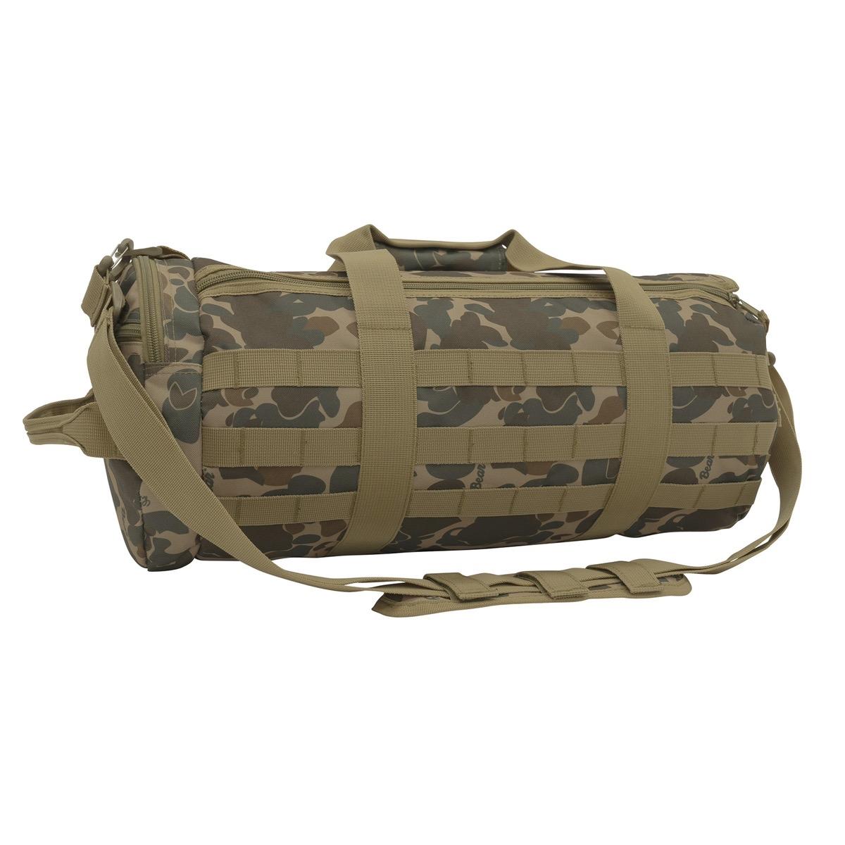 Rothco Tactical Traveler Duffle Bag 19 & 24 Inches Long x 9 & 12 Inches Tall 20 & 45 Liter Capacity Water-Resistant PVC Backed Polyester Military Equipment Bag with Dual Zipper Closure