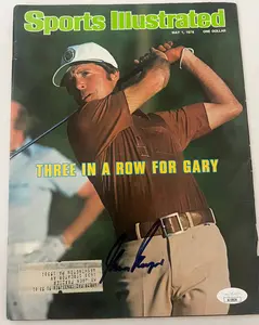 GARY PLAYER SIGNED 1978 SPORTS ILLUSTRATED W/JSA