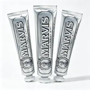 3PCS Marvis Whitening Mint Toothpaste (85ml) - Daily Nasal & Oral Care Teeth Whitening Product with Scented Gel for Tooth Decay Prevention