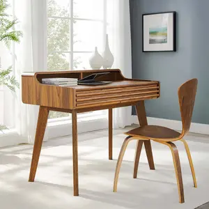 Modway Render Writing Desk in Walnut