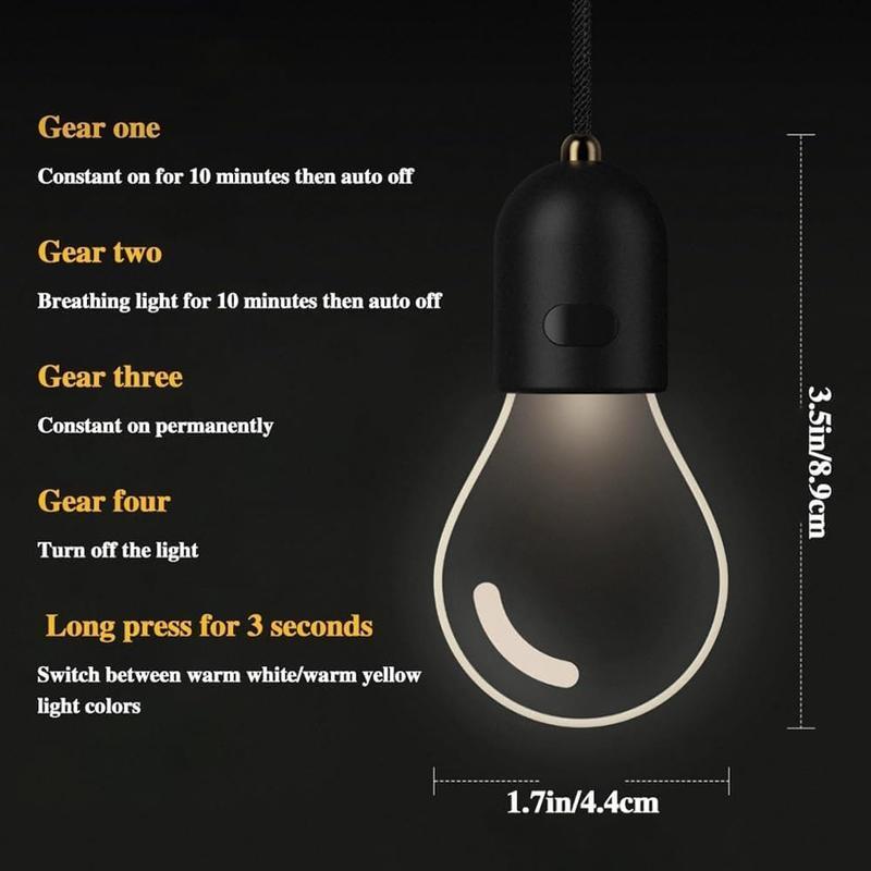 Romantic Car Hanging LED Bulb Light USB Powered Warm White Cozy Ambient Lamp for Car Interior Rear View Mirror Decor Love Atmosphere Night Light Perfect Valentine’s Day Gift