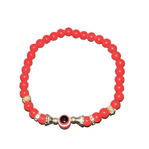 Evil Eye Beaded Ankle Bracelet