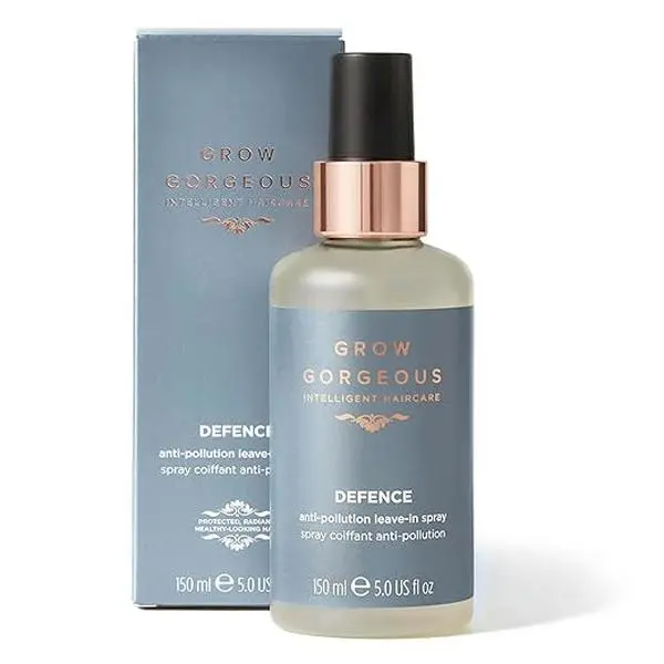 [New Deal]    Grow Gorgeous Defense Anti-Pollution Leave-In Spray 100ml - Lightweight Mist to Protect Hair from Pollution, Heat Damage and Color Fading Aggressors - Vegan