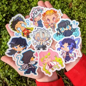 Anime Samurai Stickers