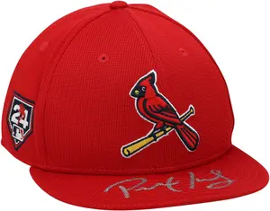 Paul Goldschmidt St. Louis Cardinals Autographed 2024 Spring Training Cap - Fanatics Authentic Certified
