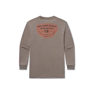 Youth Seawash™ Tee - Mercantile Badge - Long Sleeve