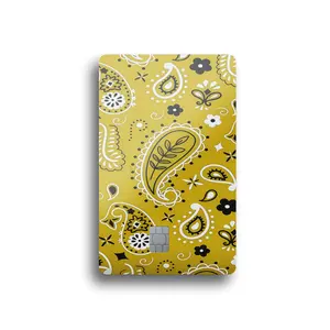 Paisley Pattern Card Skin (YELLOW)