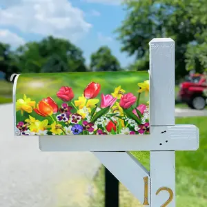 Magnetic Mailbox Covers Letter Post Box Cover Wrap Decoration Welcome Home for Garden Outdoor Yard Farmhouse Home Decor 21"L x 18"W
