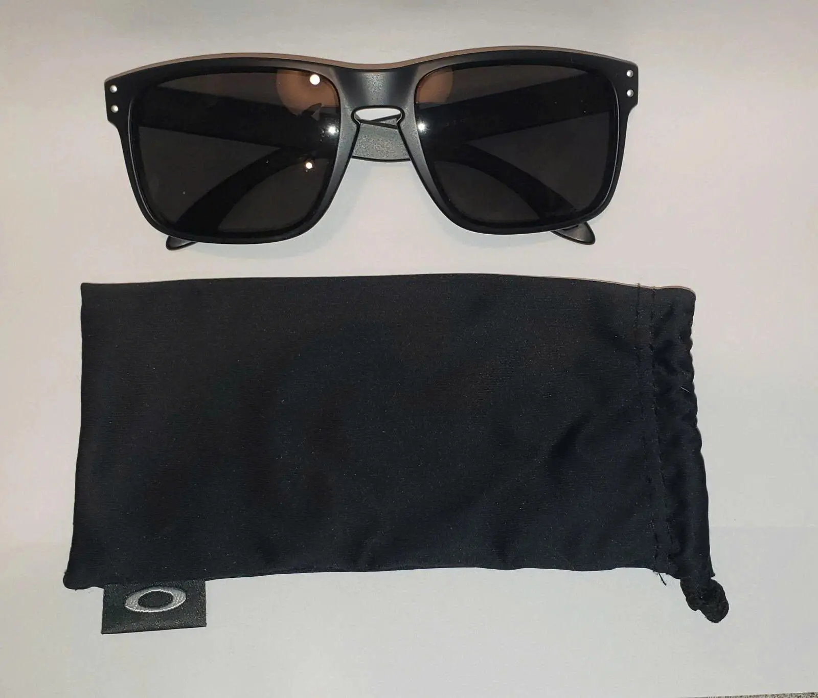 Holbrook Men's Polarized Sunglasses Black Frame, UV400 Outdoor Driving Eyewear.