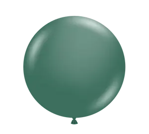 17" TUFTEX Evergreen Balloons 50ct Bag #17023