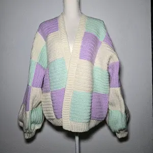 Crochet Patchwork Cardigan