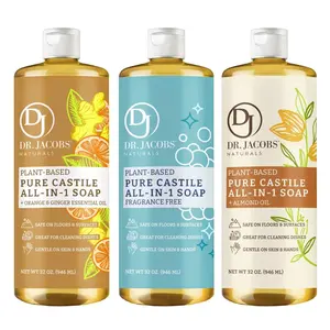 Castile Soap Ideal for Washing Dishes