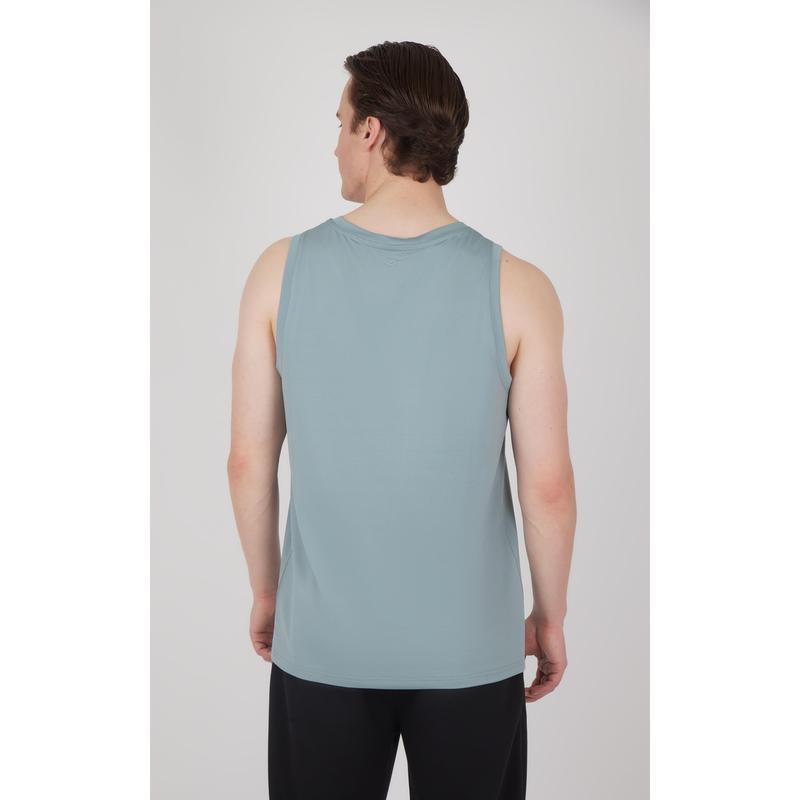 Men's Pique Race Track Muscle Tank