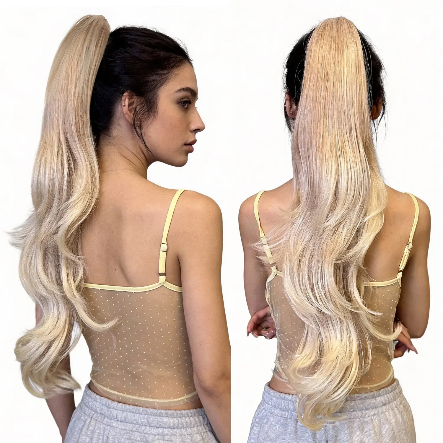 Dark Blonde with Light Ends-26inch