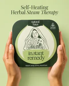 Natural Haus Instant Remedy | Self-Heating Herbal Steam Therapy