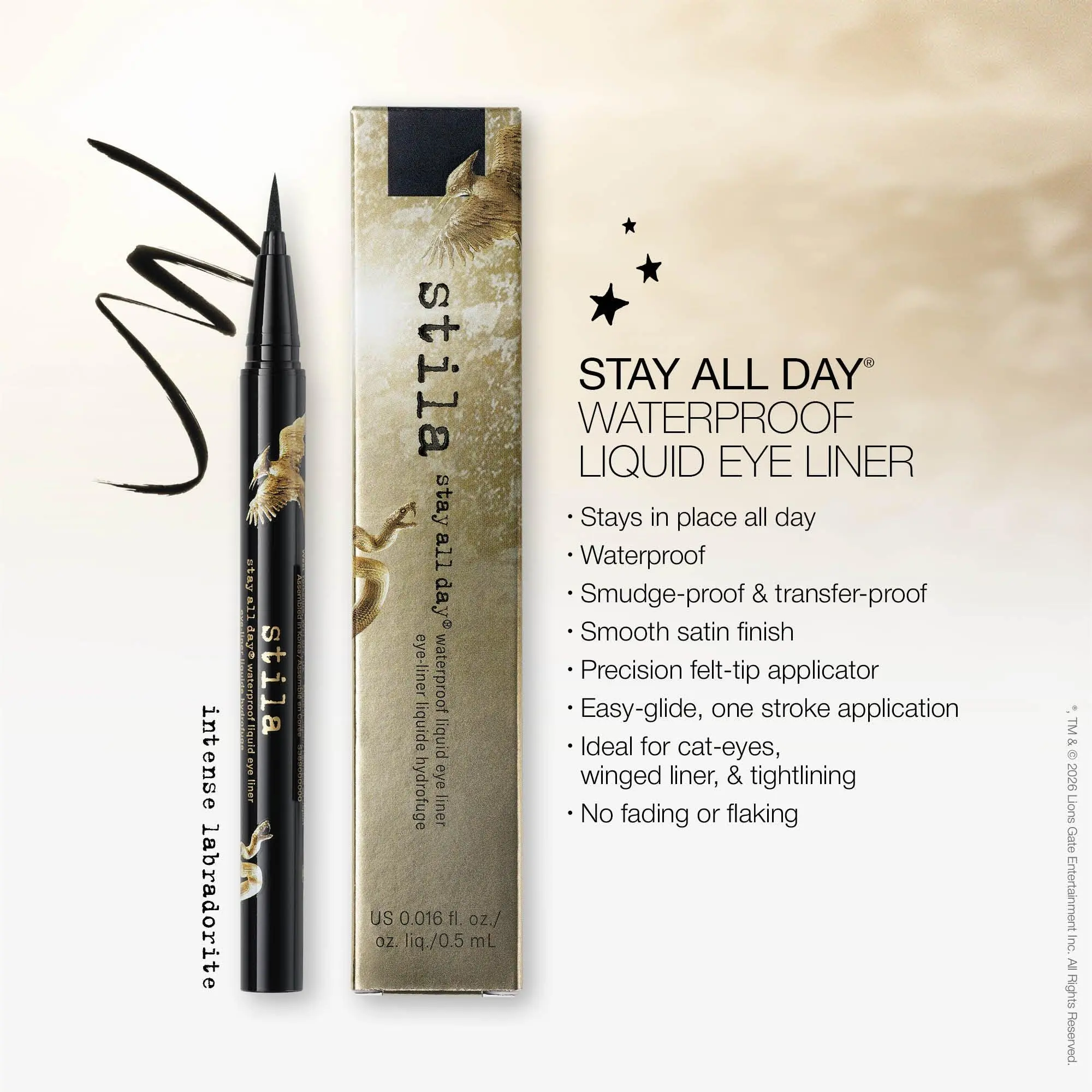 Stay All Day® Waterproof Liquid Eye Liner - Intense Labradorite Stay All Day® Waterproof Liquid Eye Liner - Intense Labradorite