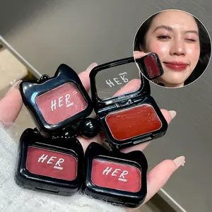 Multi-Use Lip & Cheek Balm, 4 Colors Available, Blush & Lipstick 2-In-1, Dual Functionality, Includes Bracelet, Portable, Long-Lasting, Suitable for All Skin Types, Cosmetic, Makeup