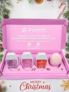 PAMMI HAND CARE SET , 3 BEST SELLING Hand Sanitizers, 1 Rose Water Lotions , Perfect for Gifts & Holiday