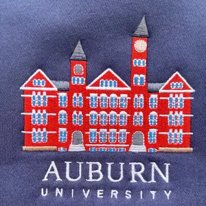 Auburn University Crewneck, Embroidered Sweatshirt