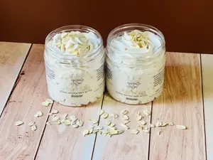 Milk & Honey Eczema Hydrating Cream or Scrub Options Exfoliating Body lotions butter organic body butter viral sadoer brand bath soak limited time soothe skin nourish your sensitive skin