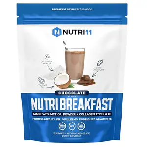 Nutri Breakfast Chocolate 453g | Instant Chocolate Fortified Drink Mix, Complete Nutrition