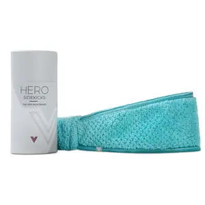 Headband |  | Gentle Microfiber Hair Band | Ultra-Soft, Absorbent, Breathable Facial  Wrap, Adjustable Stretch Makeup Headband for  Washing, Shower, Facials,  Hair Types