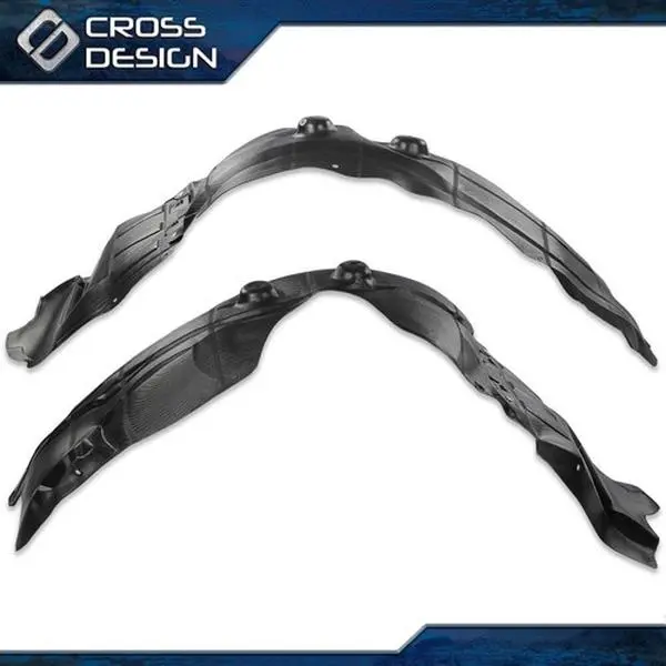 CROSSDESIGN Front Left & Right Fender  Set, Cross Design Upgrade for 2009-2020 Dodge Journey, Prevents Outer Damage, Scratches & Sand, Assembly Required to Refresh Look