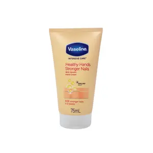 Vaseline Intensive Care Hand Cream with Keratin, 75ml - Healthy Hands Stronger Nails