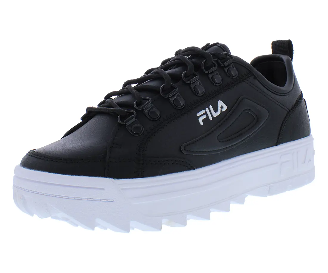 FILA Disruptor Court Women's Athletic Sneaker, Chunky Platform Lace-up Sports Shoes for Casual Fashion
