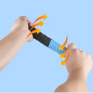Silicone Flexible Resistance Rod, Tennis Elbow Physical Therapy Tool, Grip Strength Trainer, Wrist and Forearm Strengthener, Home Fitness Equipment