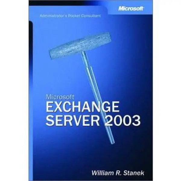 USED-Microsoft Exchange Server 2003 Administrator's Pocket Consultant by William R. Stanek (Paperback)
