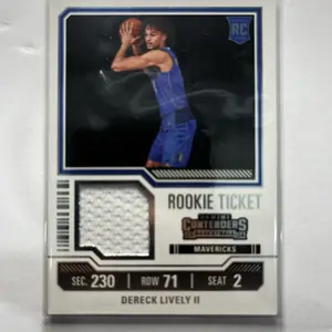 Dereck Lively II Panini Rookie Cards - 3-Card Pack